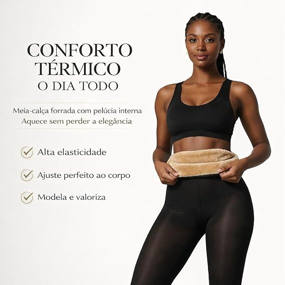 Calça Térmica Aveludada - Premium