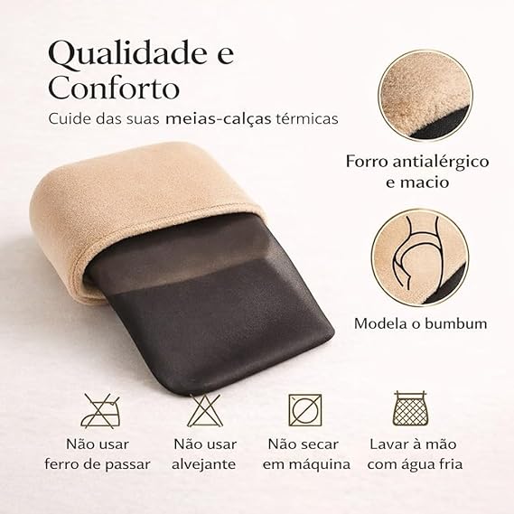 Calça Térmica Aveludada - Premium